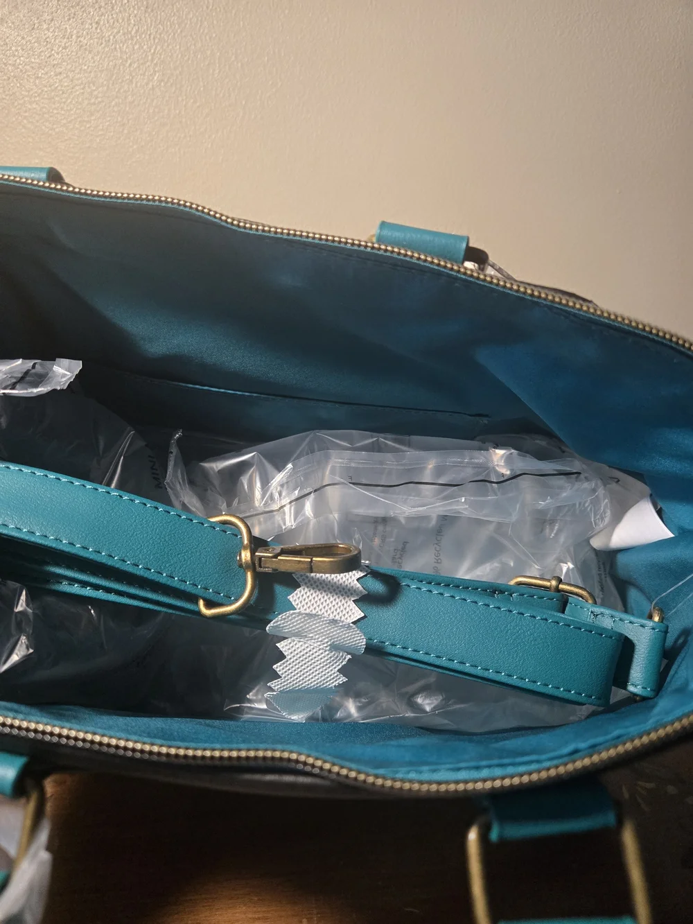 Disney Loungefly Teal Floral Snow White Princess Dome Satchel Bag